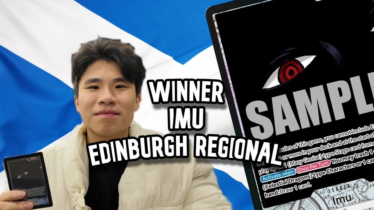 Edinburgh Regional Imu Winner! 2025 Interview/Deckprofile | One Piece Card Game