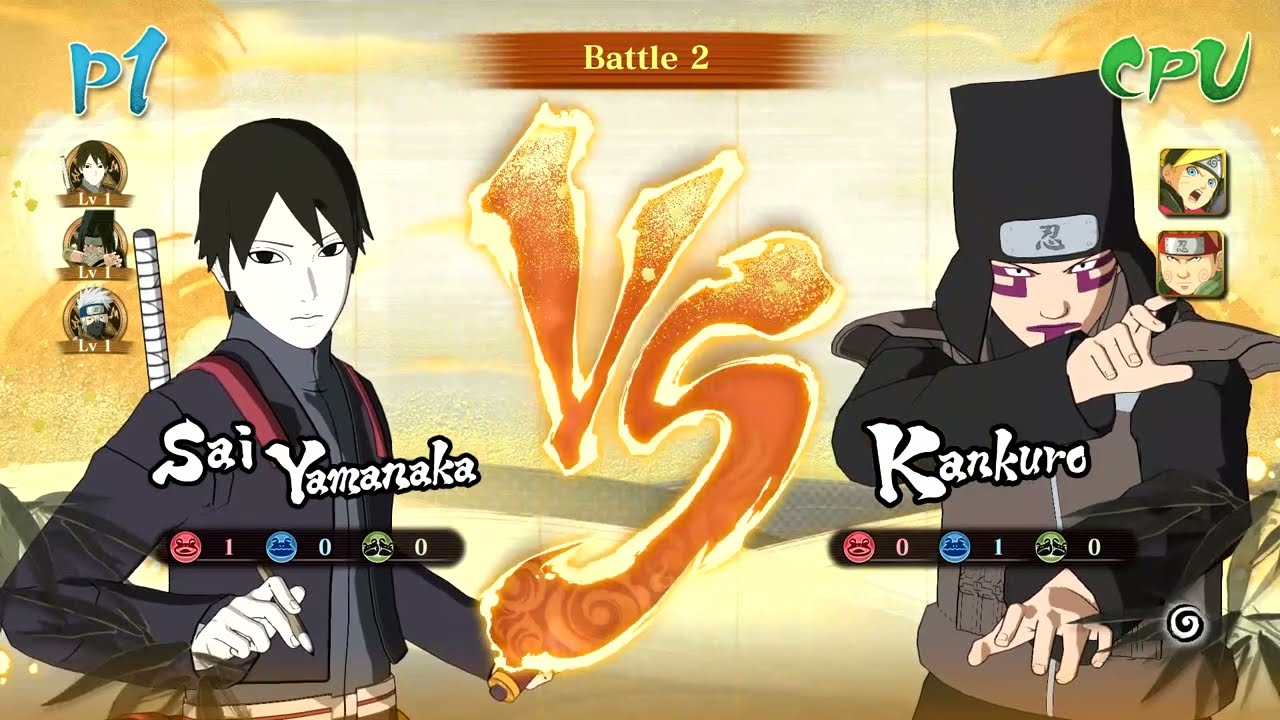 Team Sai vs Team Kankuro