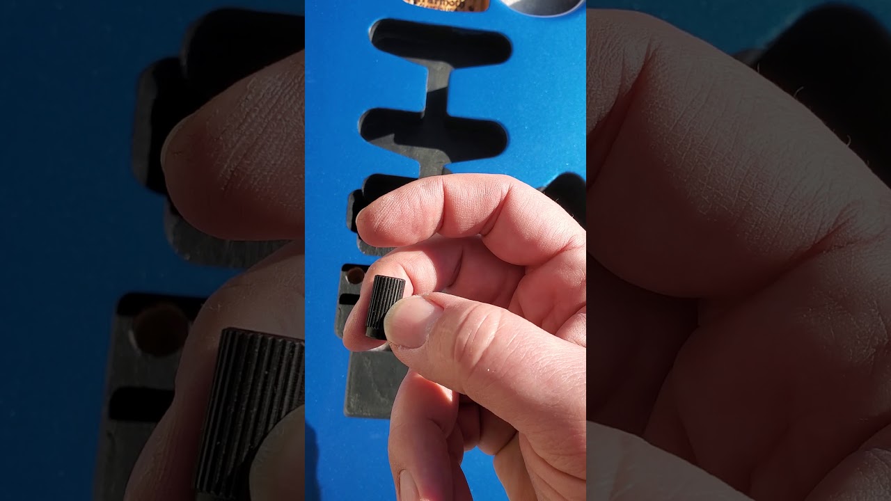 Installing a Gotoh Floyd bridge in my Warmoth Strat body part 1.