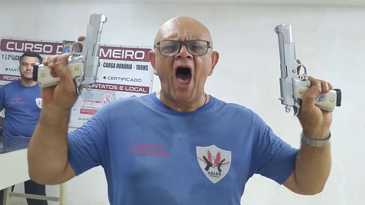 100 DISPAROS COM AS PISTOLAS IMBEL QUE FORAM CORTADAS | SALES ARMEIRO