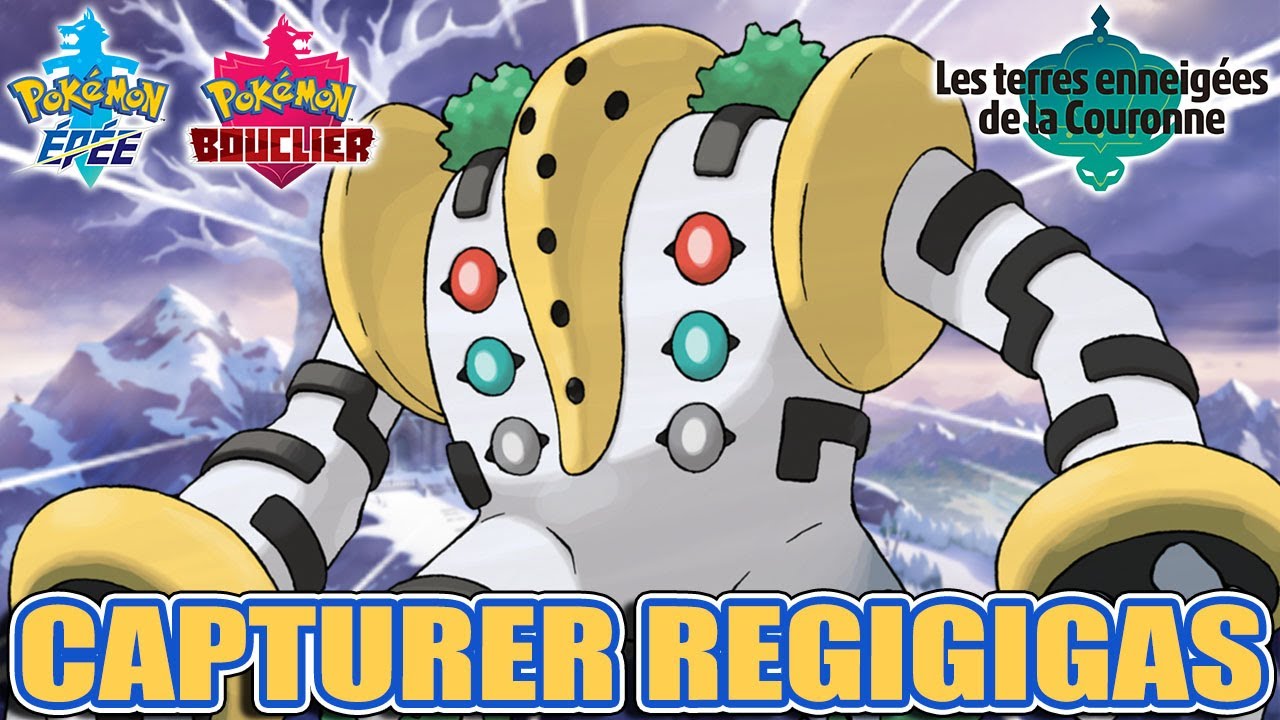 Capturer un REGIGIGAS Niveau 100 | Pokémon Épée et Bouclier [ DLC Couronneige ]