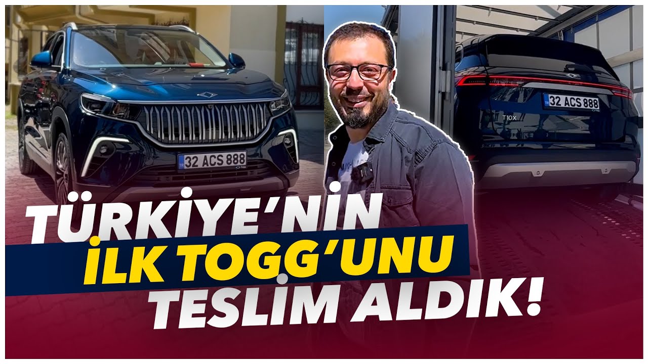 TOGG T10X'in Teslim Anı | Sürüş Testi | Malzeme Kalitesi, İlk İnceleme!
