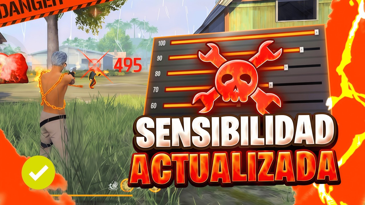 ✅ LA MEJOR SENSIBILIDAD ⚙️ para PEGAR TODO ROJO 👺 (EN ESTA NUEVA ACTUALIZACIÓN de FREE FIRE 2026)