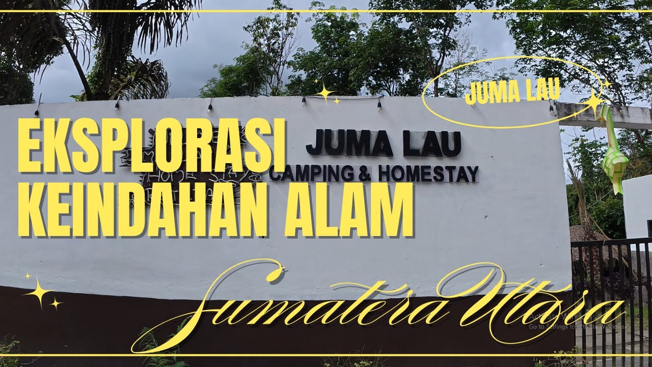 Juma Lau, North Sumatera, Indonesia - 4K Walking Tour