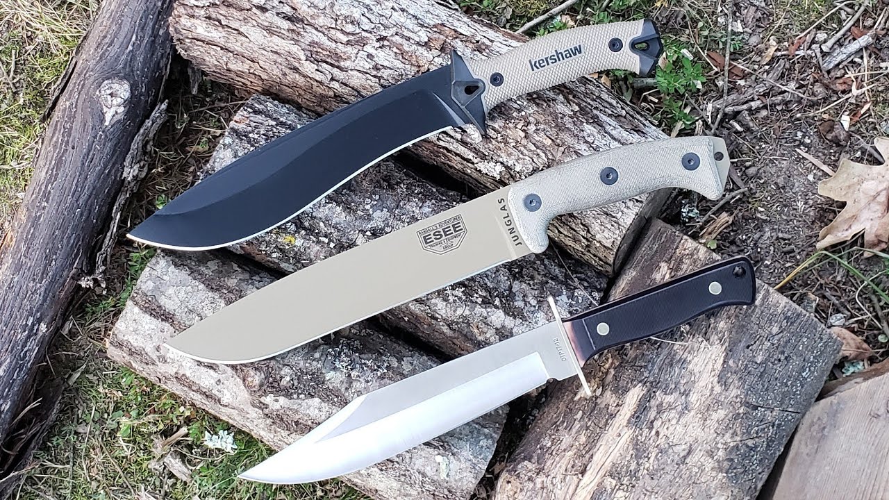 Esee Junglas, Kershaw Camp 10 and Schrade Old Timer Bowie failed review!!