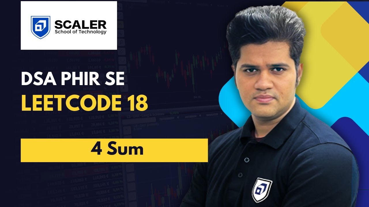 DSA Phir se with Sumeet | Leetcode 18 | 4Sum