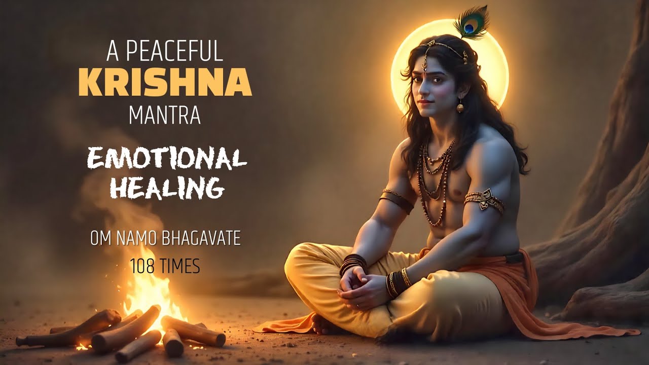 Om Namo Bhagavate Vasudevaya | Feel the Presence of Krishna | 108 Times | Soul Healing Mantra