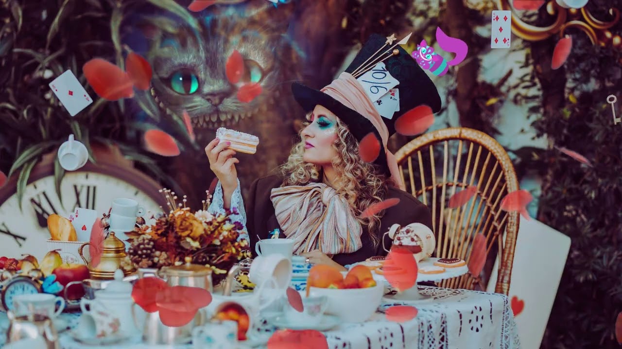 Dark romance in Wonderland 🌹 | Gothic Fantasy Soundtrack | Inspired by Alice in Wonderland