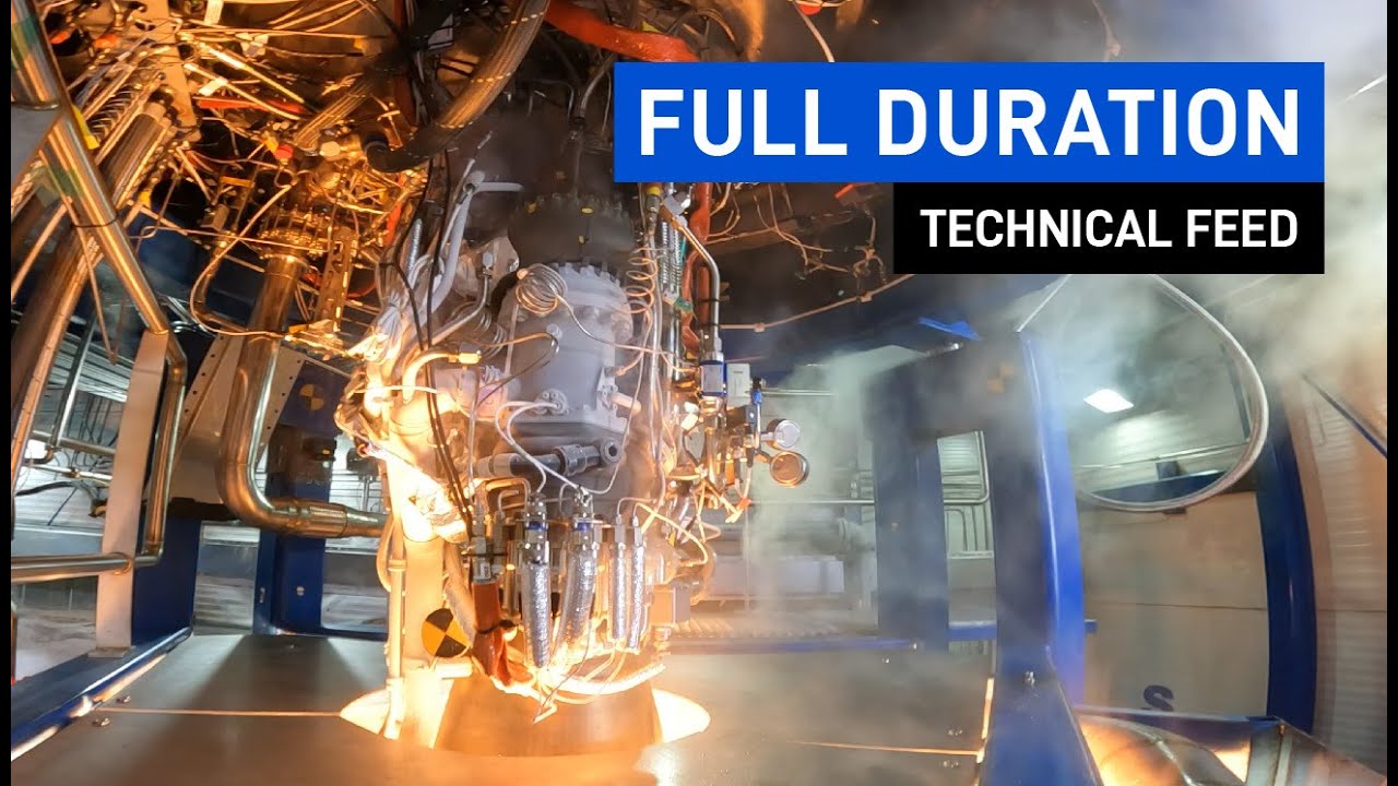 Helix Engine - Full Length Hot Fire Test - TECHNICAL FEED