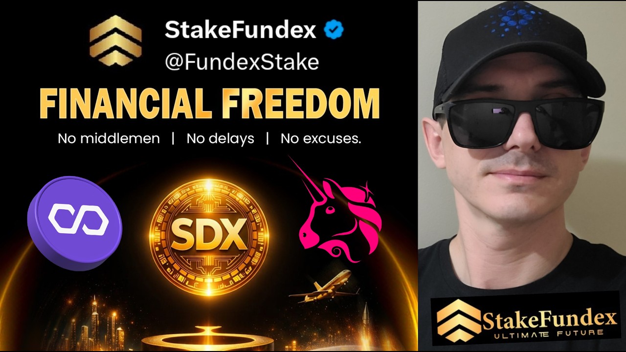 $SDX - StakeFundex TOKEN CRYPTO COIN HOW TO BUY STAKE FUNDEX POLYGON BLOCKCHAIN POL MATIC UNISWAP