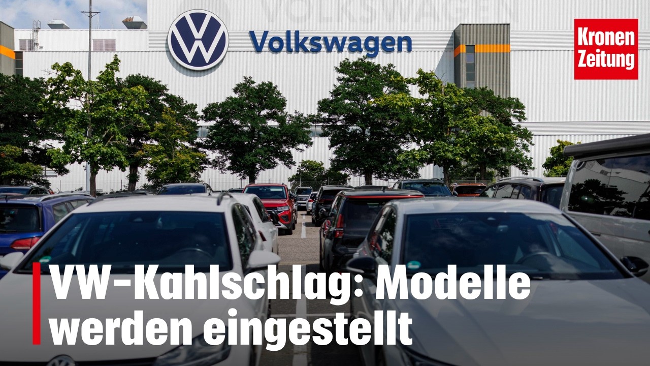 VW-Kahlschlag: Diese Modelle werden eingestellt | krone.tv NEWS
