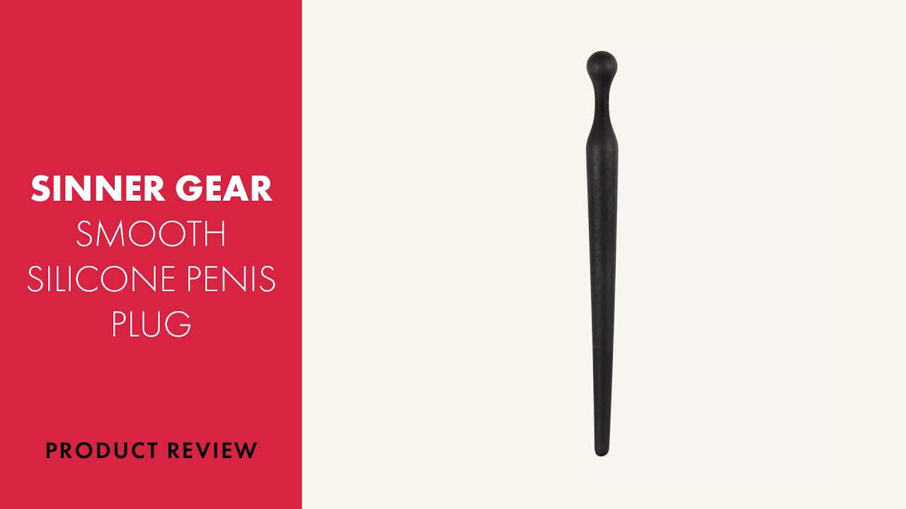 Sinner Gear Smooth Silicone Penis Plug Review | PABO