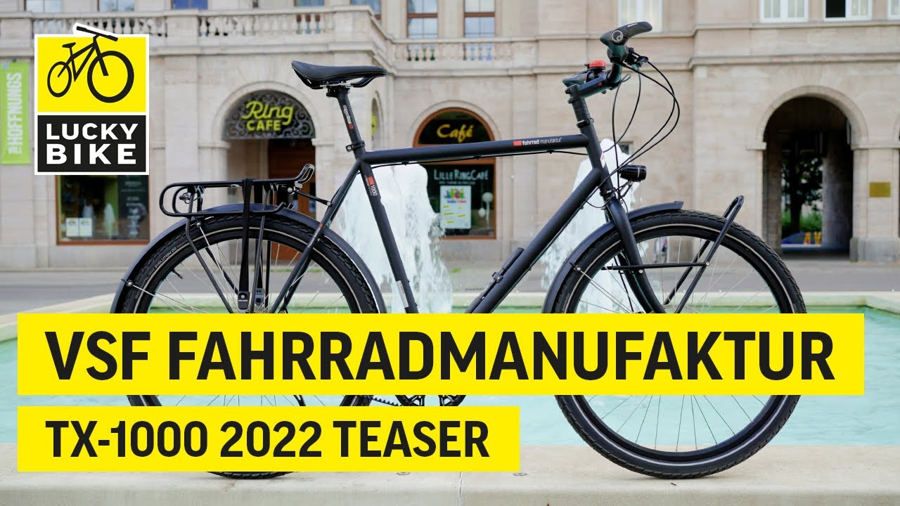 VSF FAHRRADMANUFAKTUR TX-1000 2022 TEASER | Absolut zeitloses und langlebiges Reiserad!