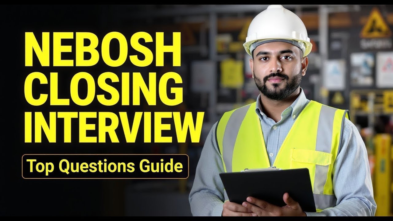 NEBOSH Closing Interview Preparation January 2026 Part 1 | Questions Guide