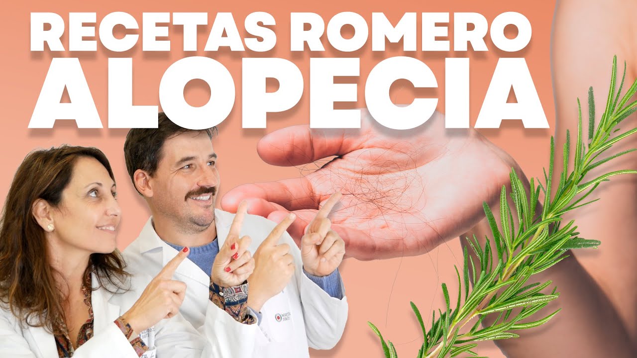 🟢 REMEDIOS CASEROS para la CAÍDA del CABELLO: ¿Cómo Evitar la Calvicie con Romero? Recetas Naturales