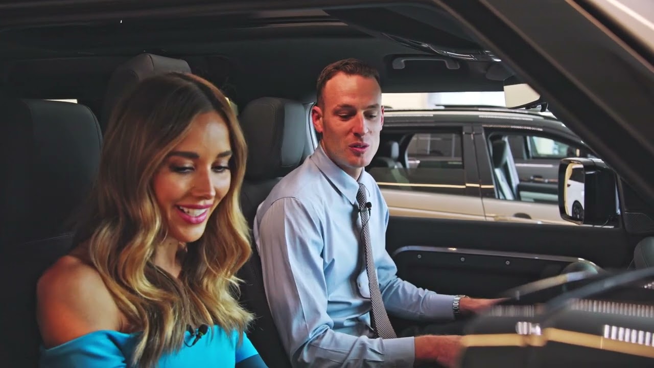 Rebecca Judd visits Melbourne City Land Rover to view the range.