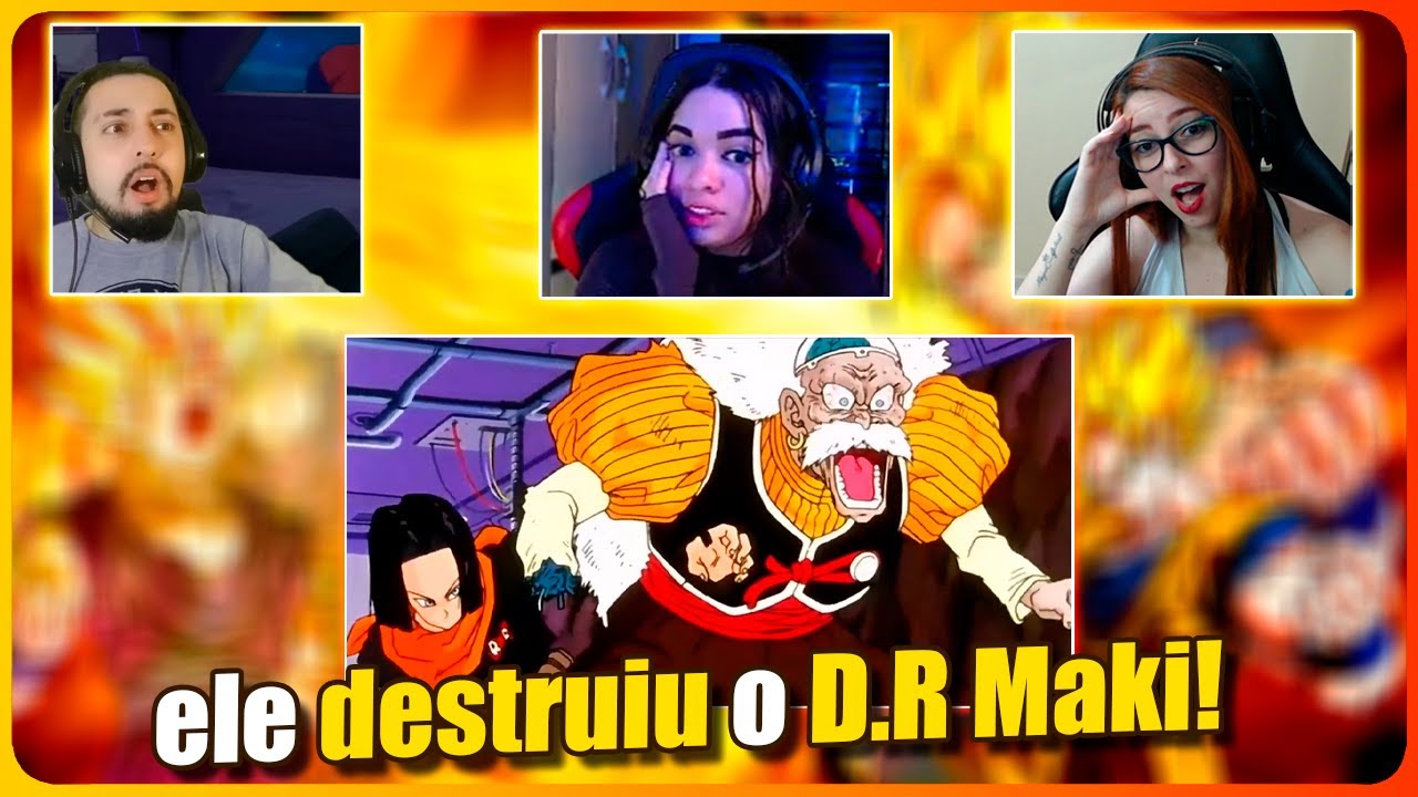 Vendo Android Numero 17 derrota D.R Maki 😮🔥 | MULTI - REACT | Dragon Ball Z - EP 134