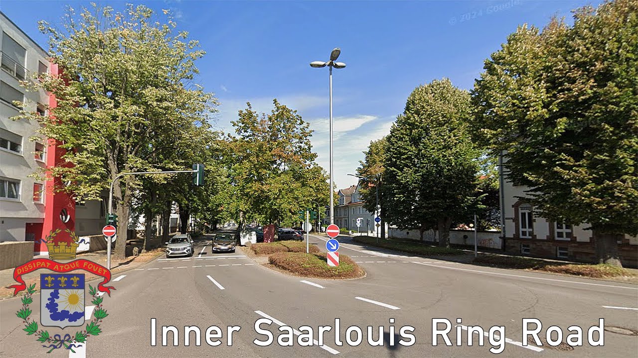Sarrelouis | Inner Ring Road [Germany Timelaps]