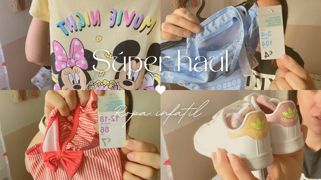 SuperMegaHaul ropa infantil temporada ✨🌼🛍️ Zara, Primark, H&M… 💸