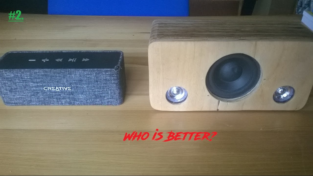 DIY.Bluetooth speaker Vs Creative NUNO,Review