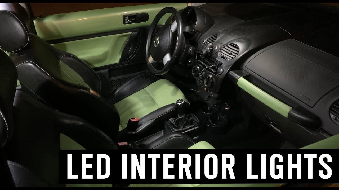 How To Install Interior LED Lights in a Volkswagen Beetle