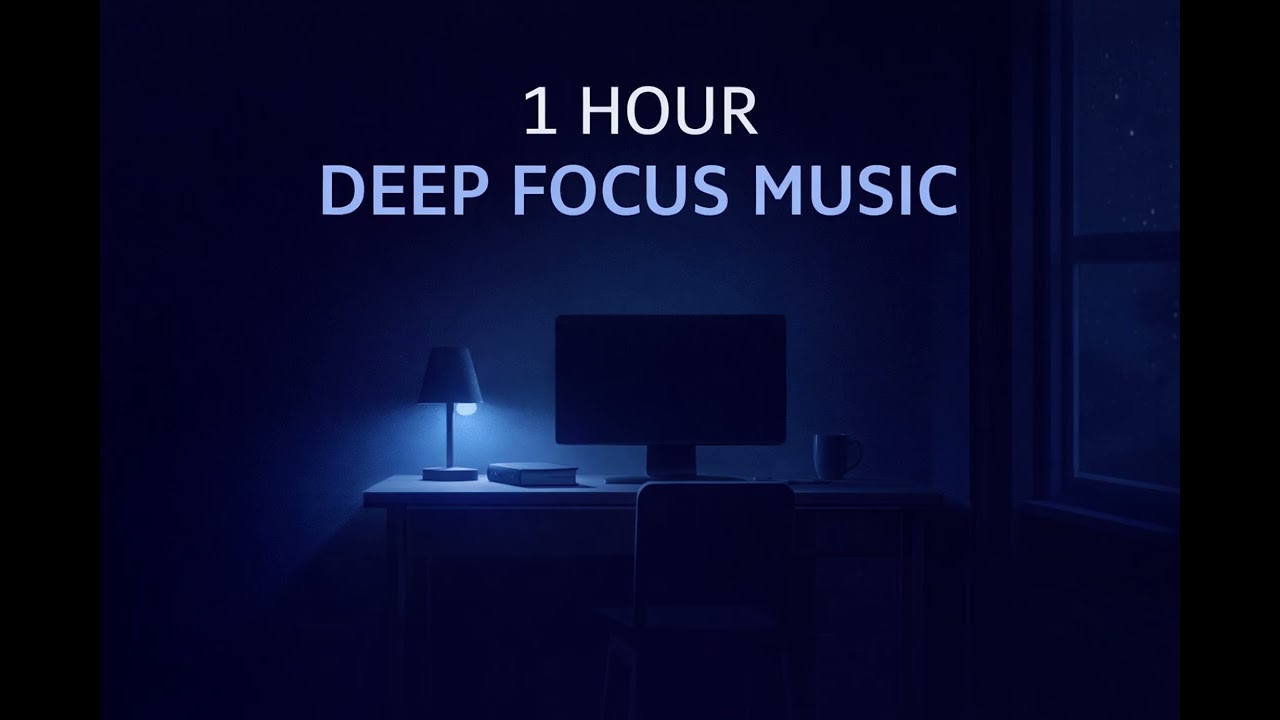 1 Hour Deep Focus Music for StudyingNo Lyrics,