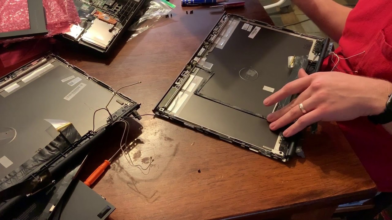 Dell Precision M4600 Case Swap