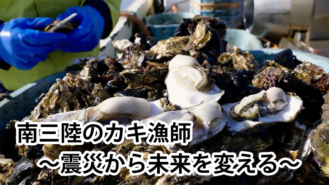南三陸のカキ漁師〜震災から未来を変える〜