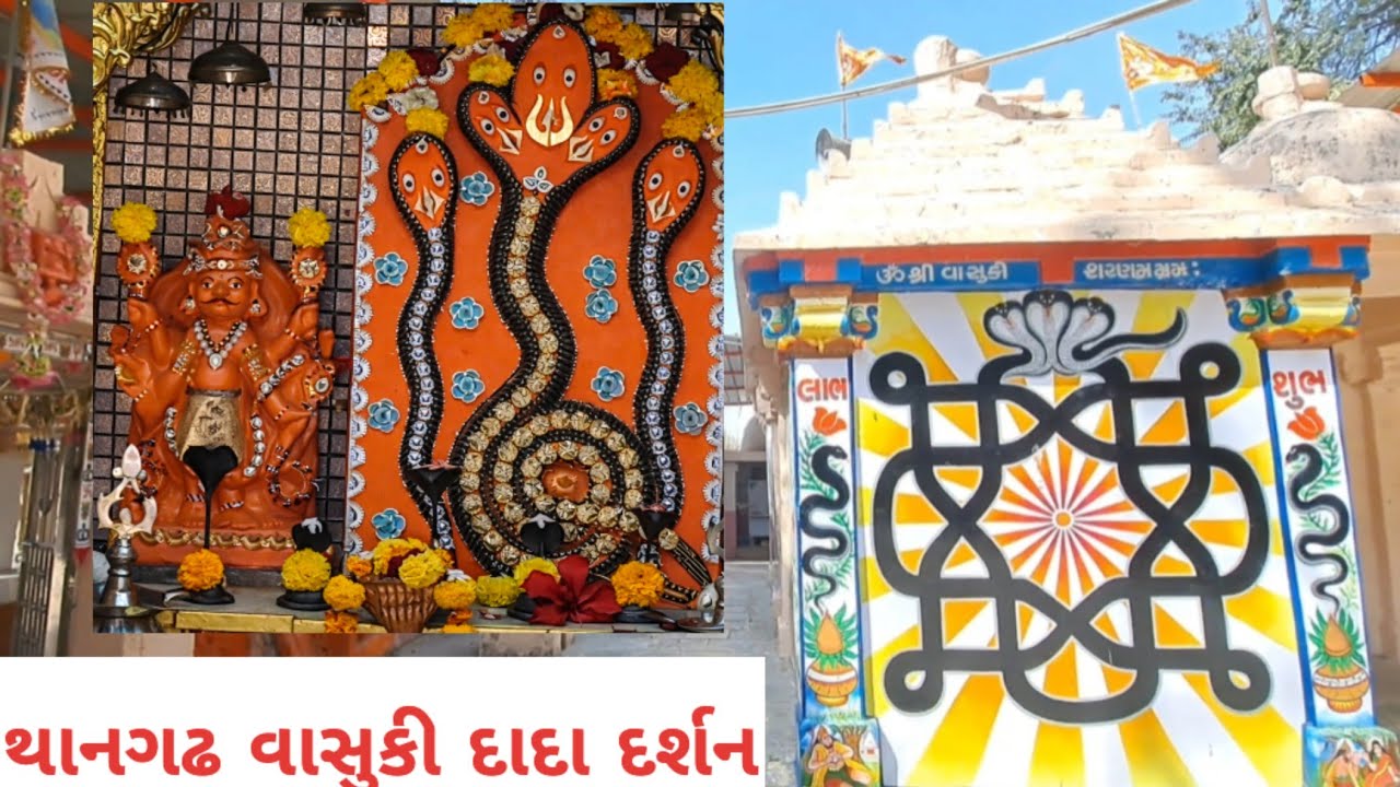 થાનગઢ વાસુકી દાદા ના દર્શન - Vasuki Dada Darshan Than Mandir ,