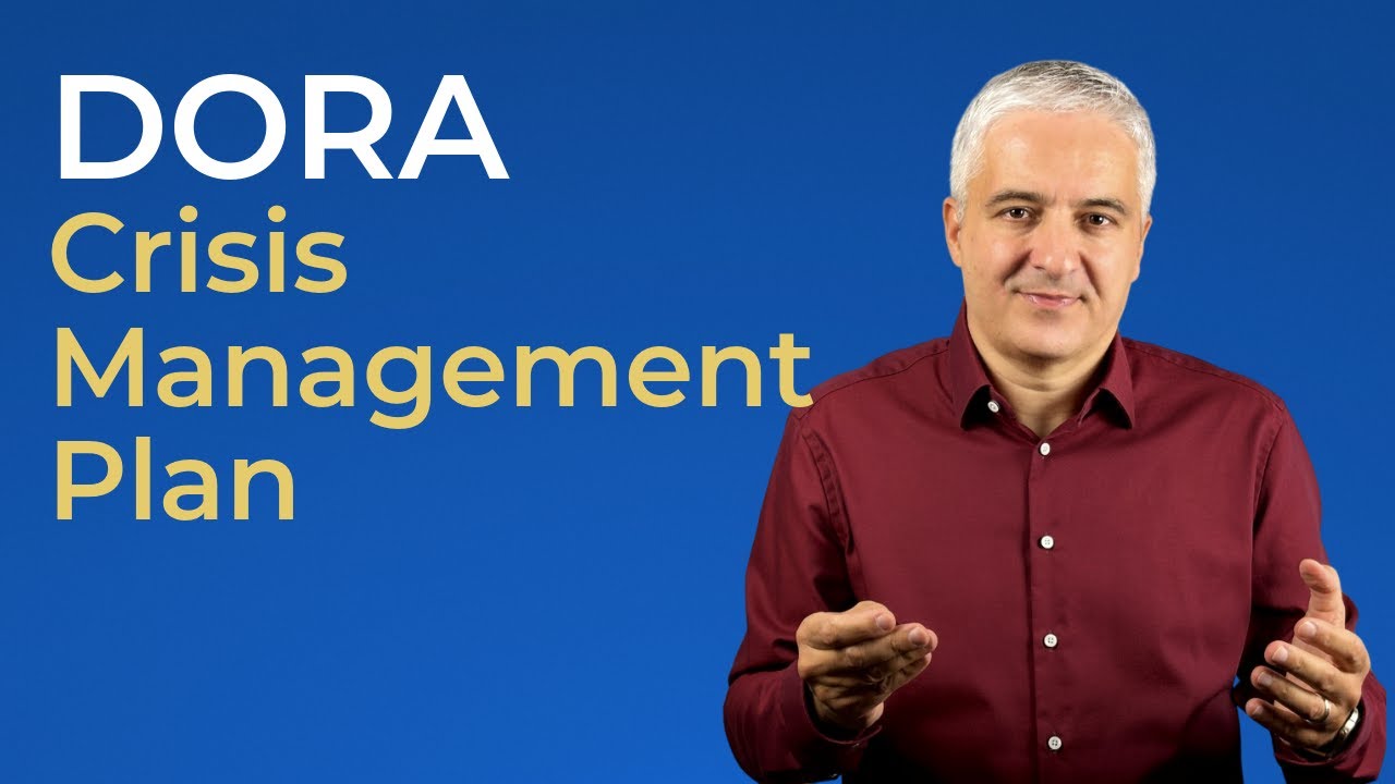Crisis Management Plan - How to Write It? [DORA template overview]