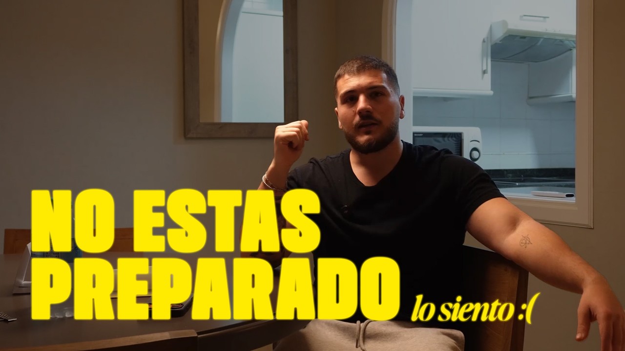 LO SIENTO, PERO NO ESTAS PREPARADO