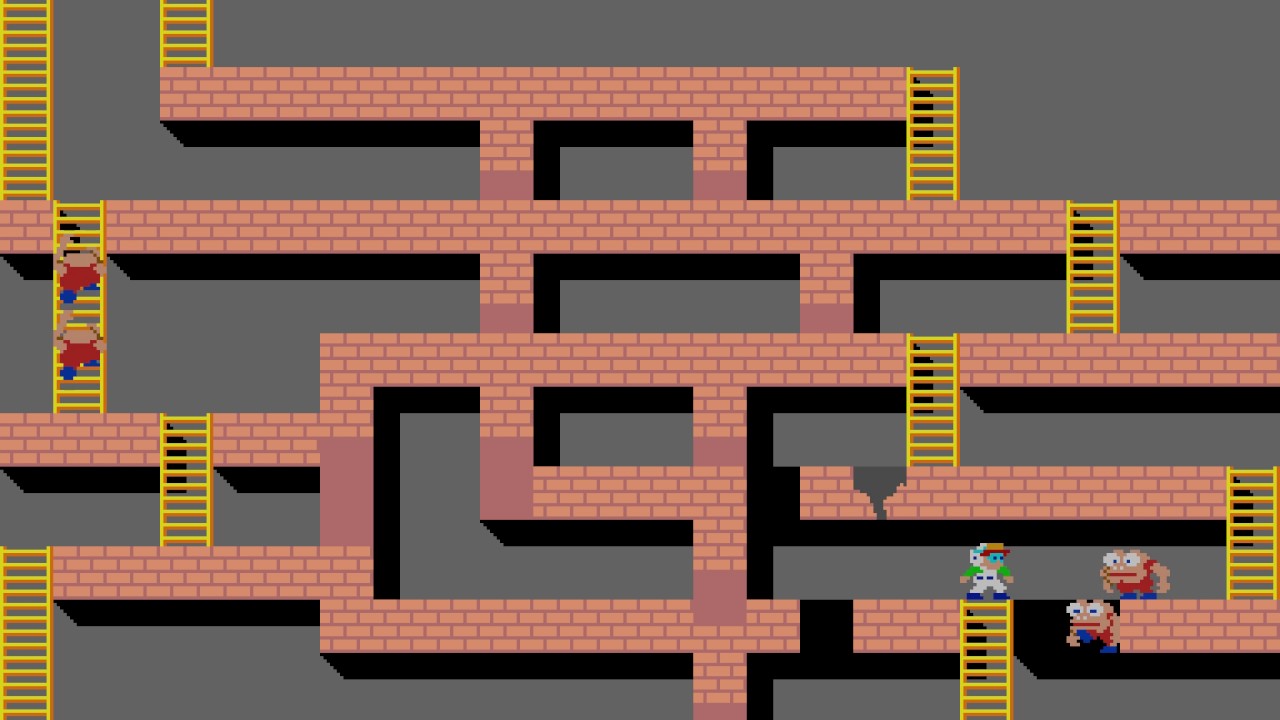 Lode Runner arcade 60fps