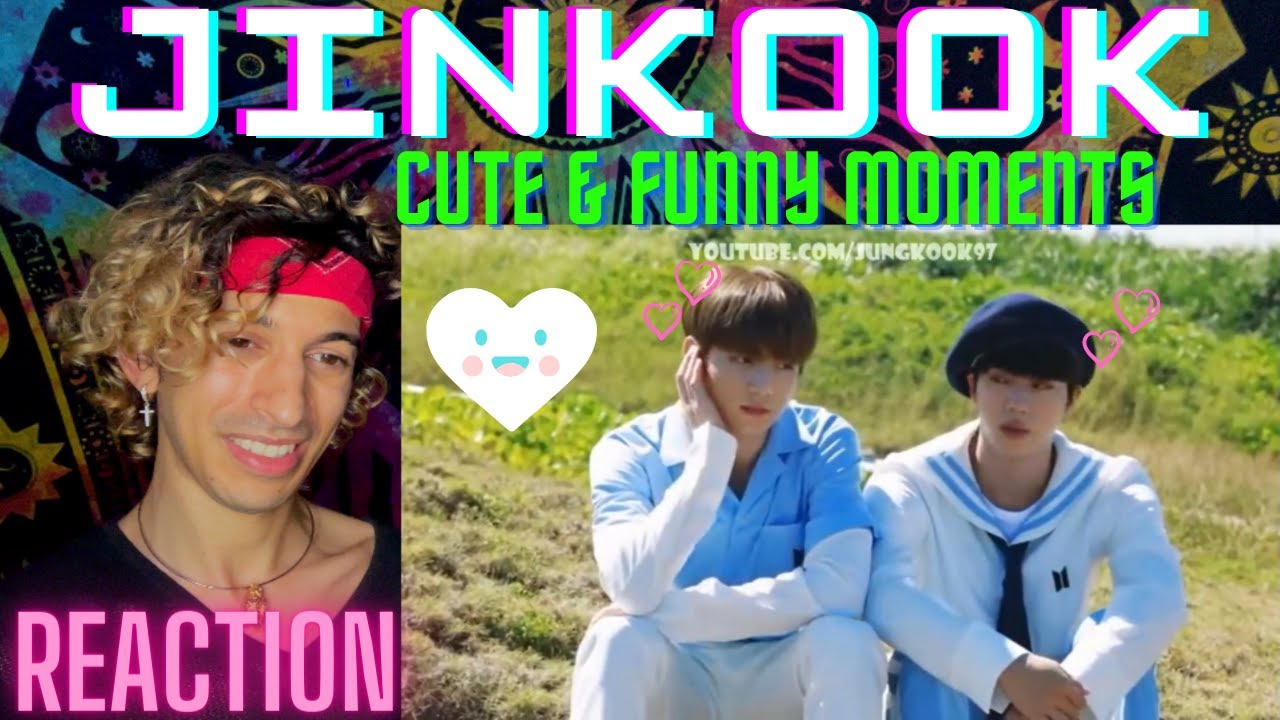 JINKOOK - Cute and Funny Moments | REACTION