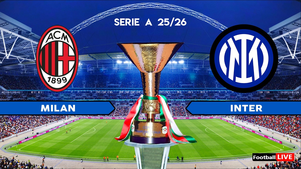 AC MILAN vs INTER - Serie A 25/26 | Full Match All Goals | Simulation PES
