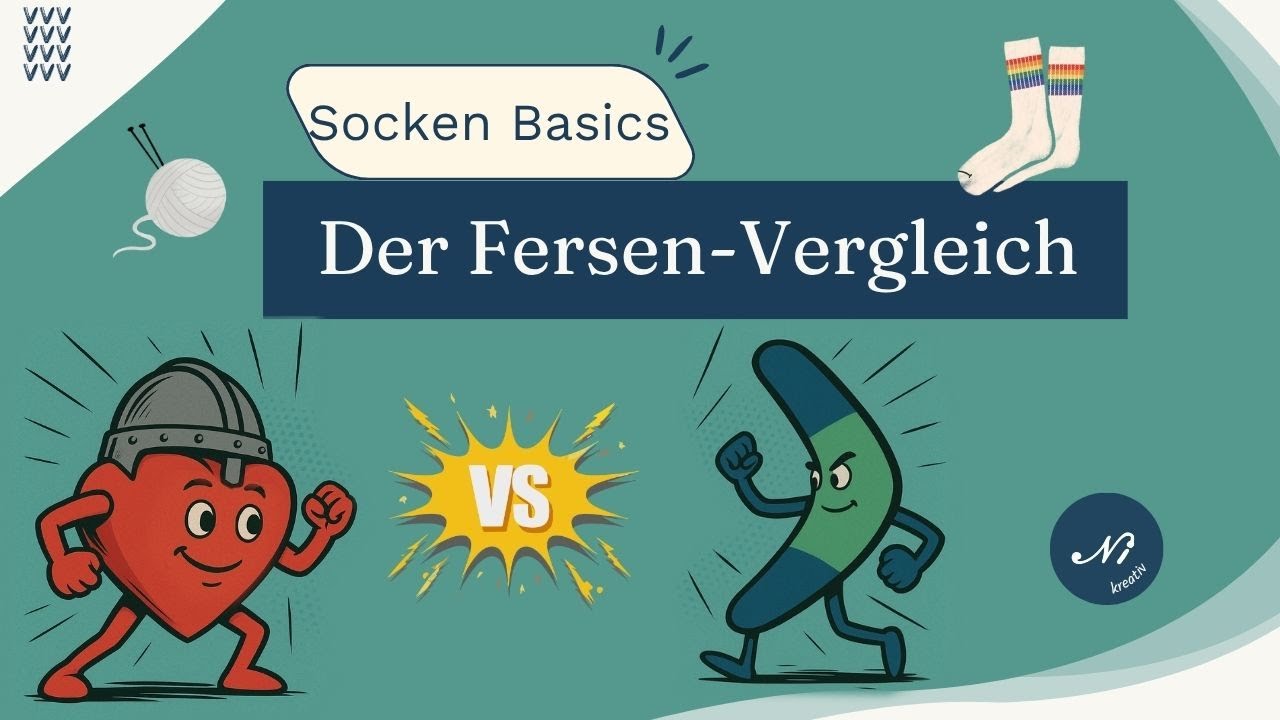 Welche Ferse ist die Beste? Käppchen-,  Herzchen - oder Bumerangferse