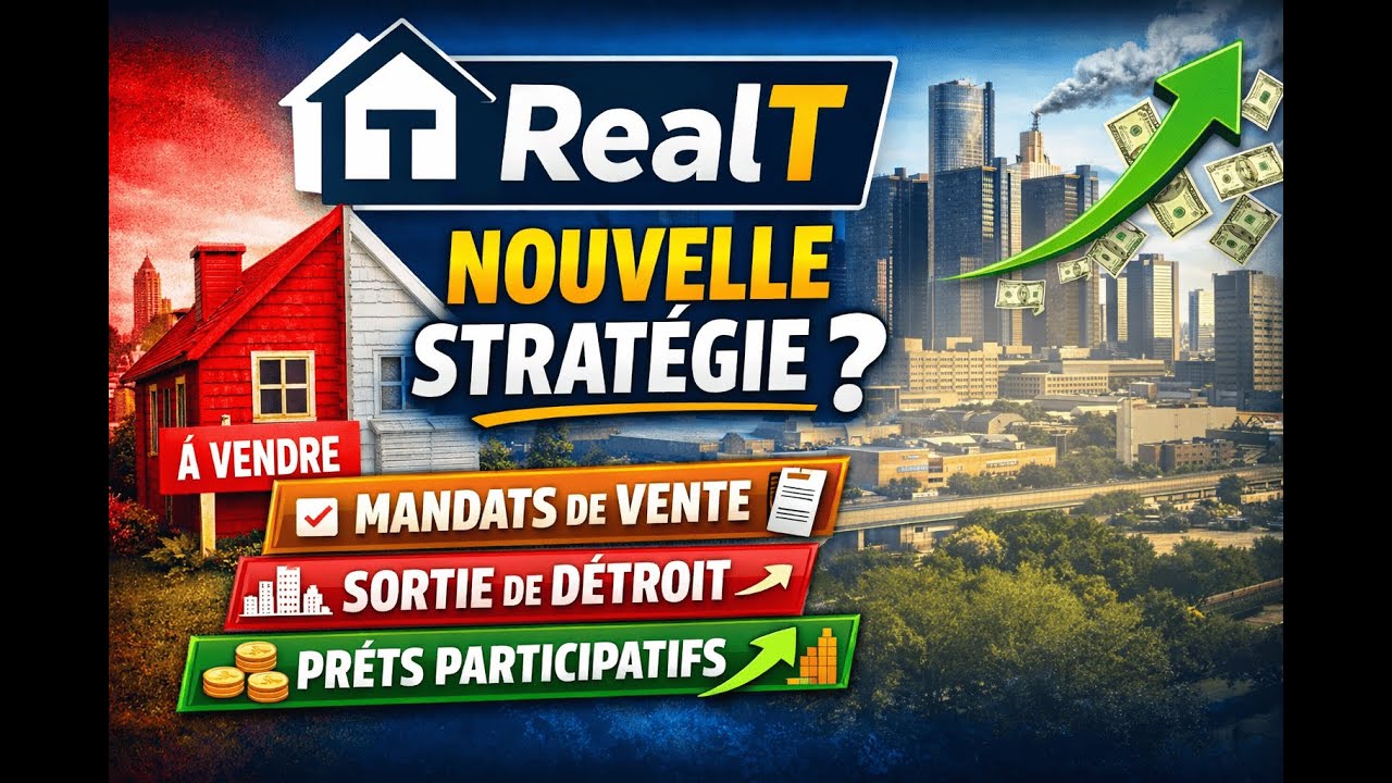 RealT change de stratégie ? Mandats de vente, sortie de Détroit et prêts participatifs expliqués