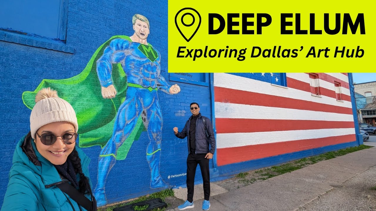 Deep Ellum Walking Tour | Dallas Downtown | Dallas Murals | Best Instagram Spots -  Jan 13, 2024
