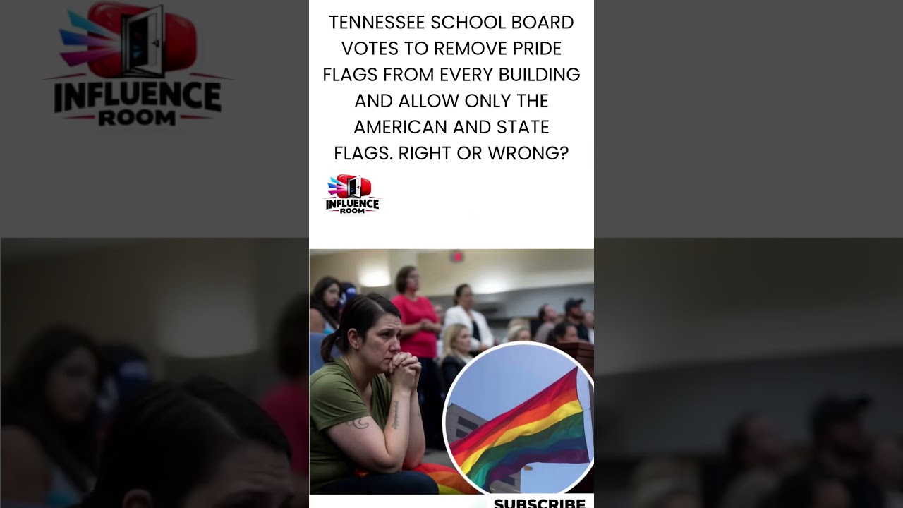 Tennessee School Board Votes to Remove Pride Flags, Allow Only U.S. and State Banners 🏳️&zwj;🌈 #viral