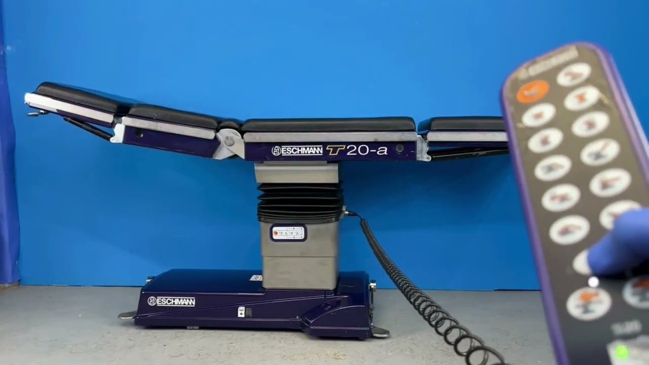 Eschmann T 20 Operating Table With Remote Control