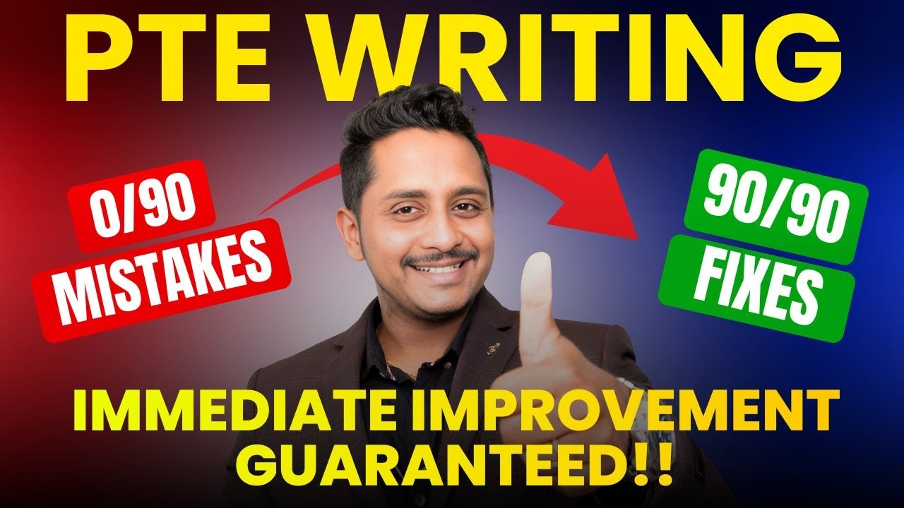 PTE Writing: Biggest Mistakes & How to Fix Them (Score Boost Guaranteed!)