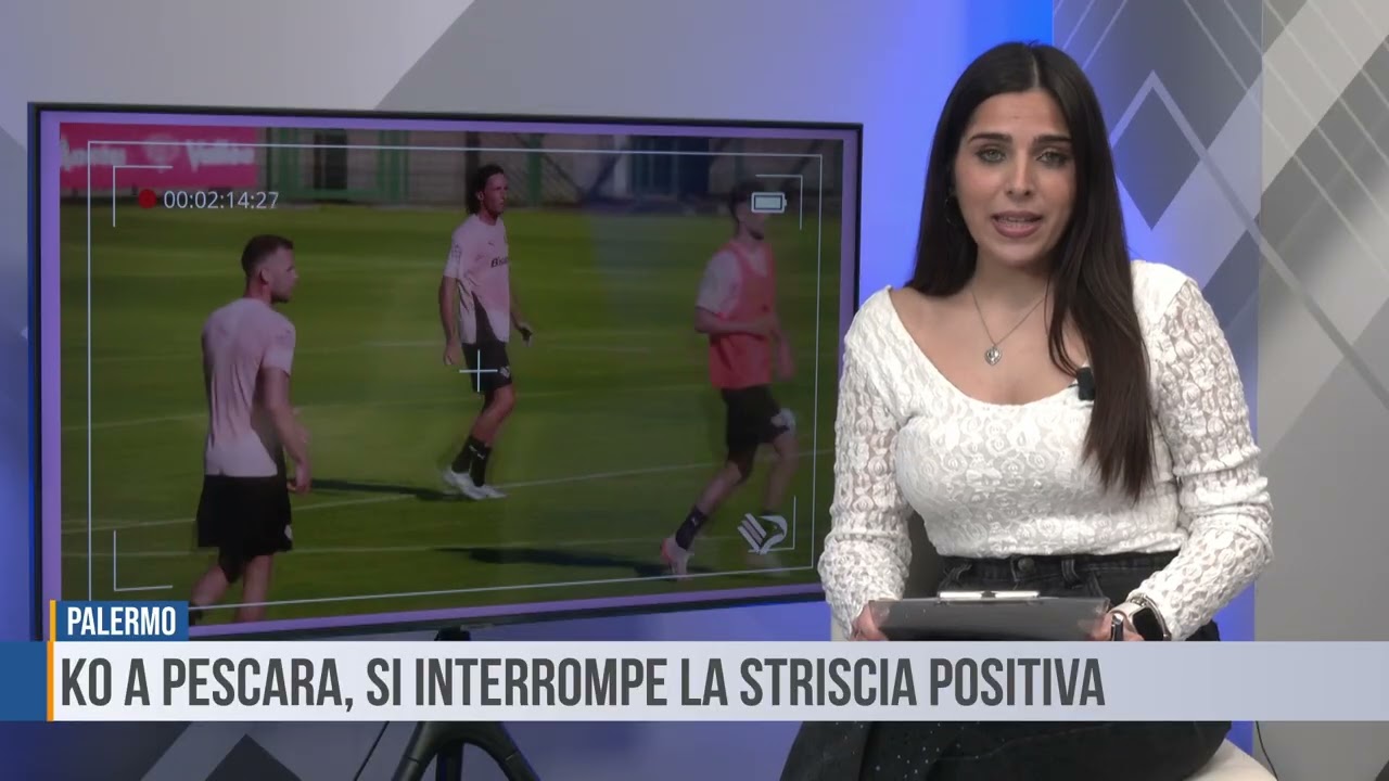 Palermo: ko a Pescara, si interrompe la striscia positiva