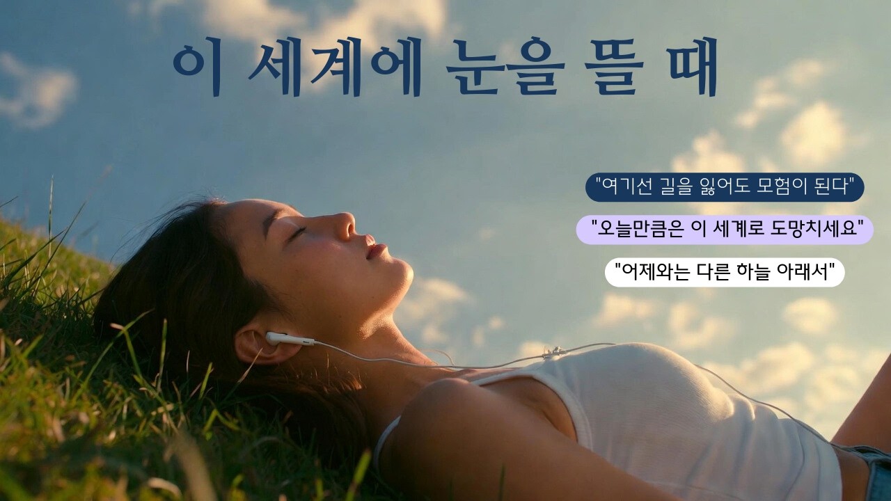 🎵「이 세계에 눈 뜰 때」하루의 노래🎧 이세계 노래