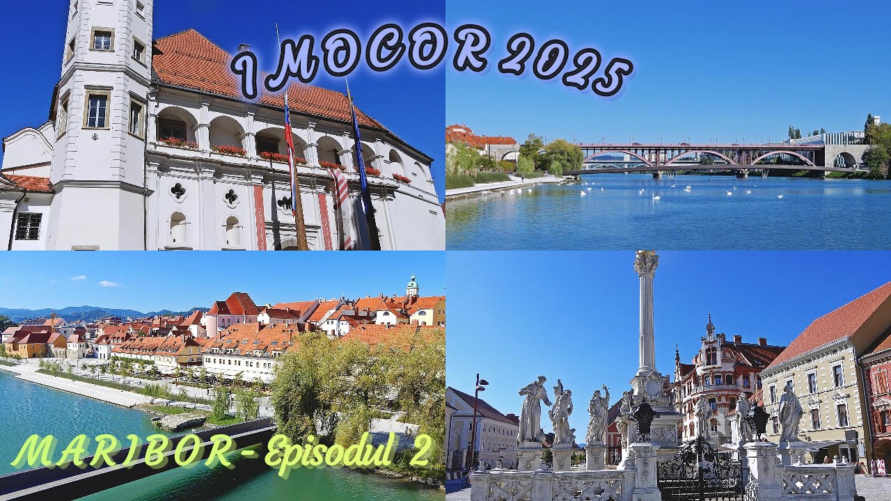 Maribor,un oraș fermecător,micuț,deși este al doilea ca mărime din Slovenia,străbătut de râul Drava.