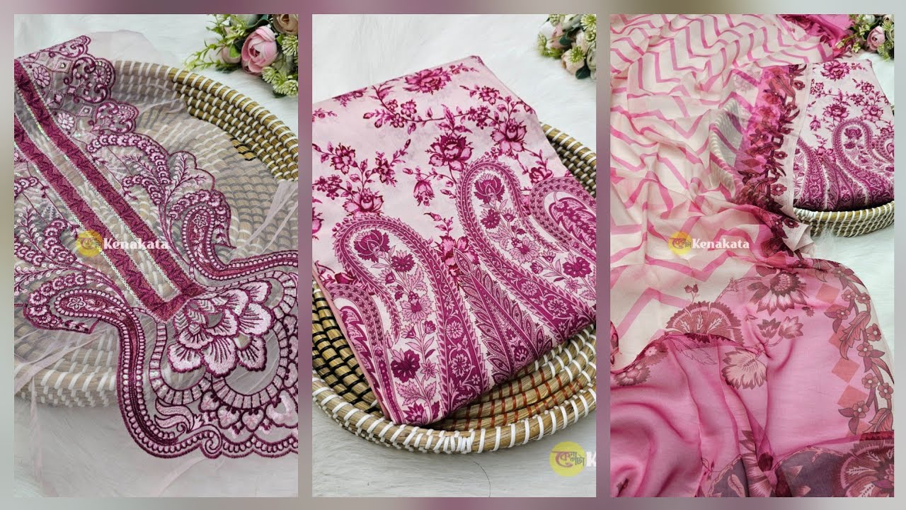 কমফোর্টের সাথে প্রিমিয়াম ফিল—just wow ✨ Luxury Lawn 🥀 by ADAN'S LIBAS inspired 
