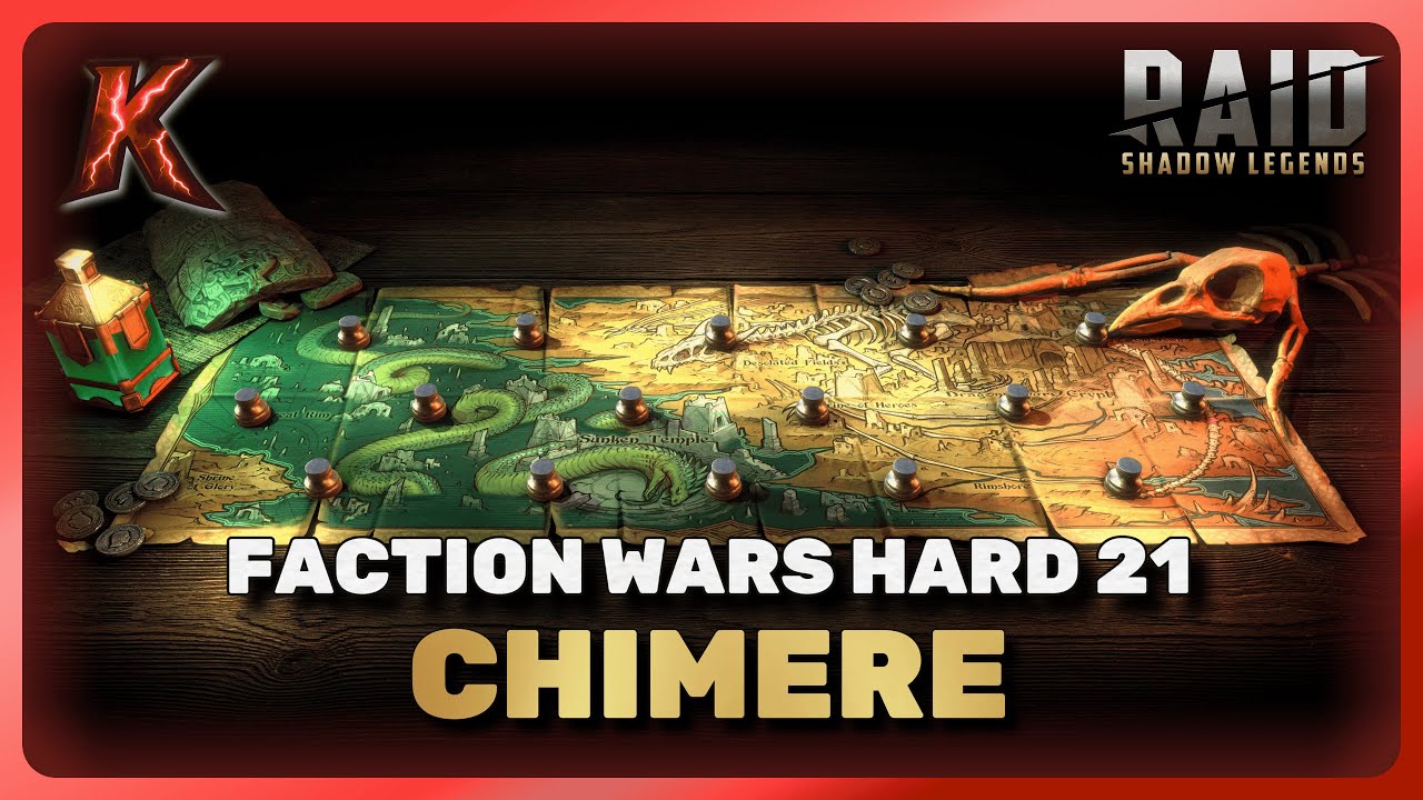Faction Wars Hard 21 - Nouvelle Team Chimere | Raid: Shadow Legends