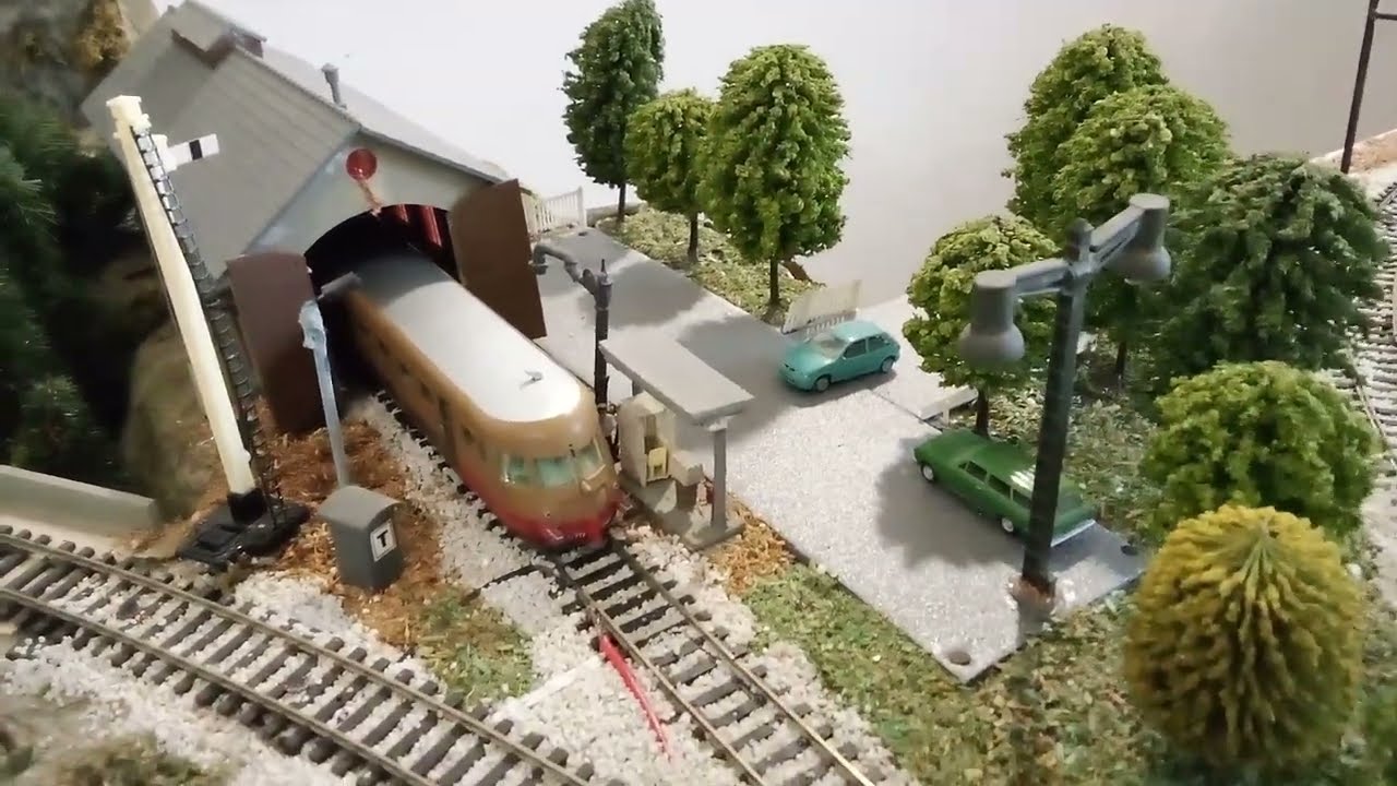 Plastico ferroviario H0 di Aluna, chiacchierando panoramicamente