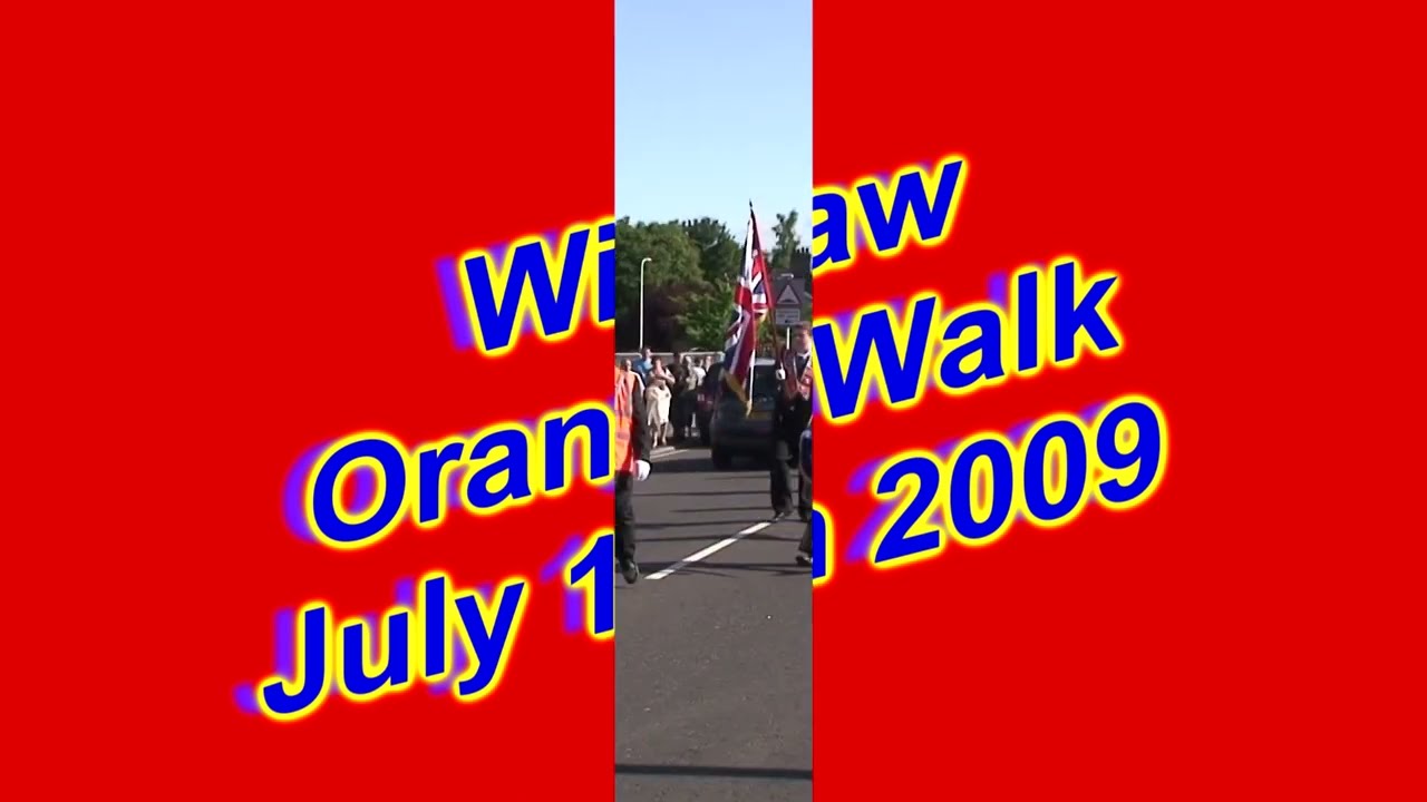 Wishaw Orange Walk July 2009