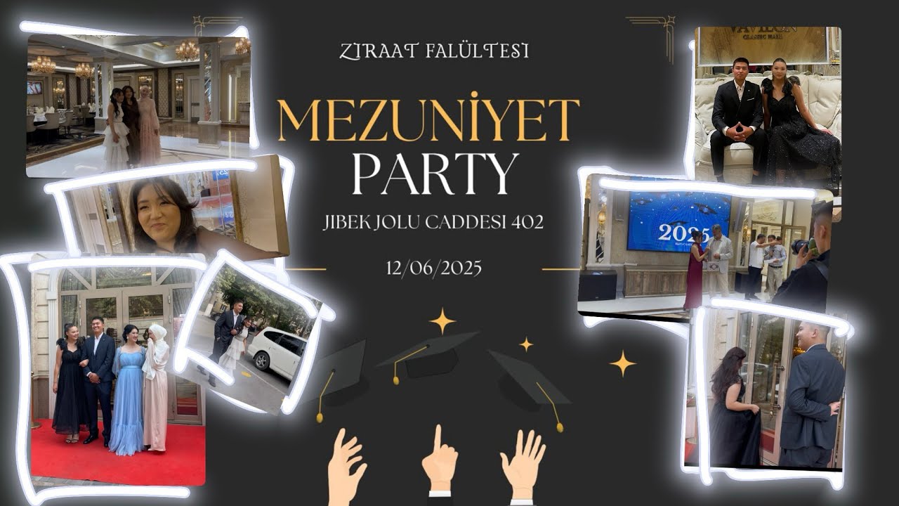 Veda Gecemiz 🎉 Mezuniyet Vlog’u🥰Наш прощальный вечер 🎉 Влог с выпускного 🥰