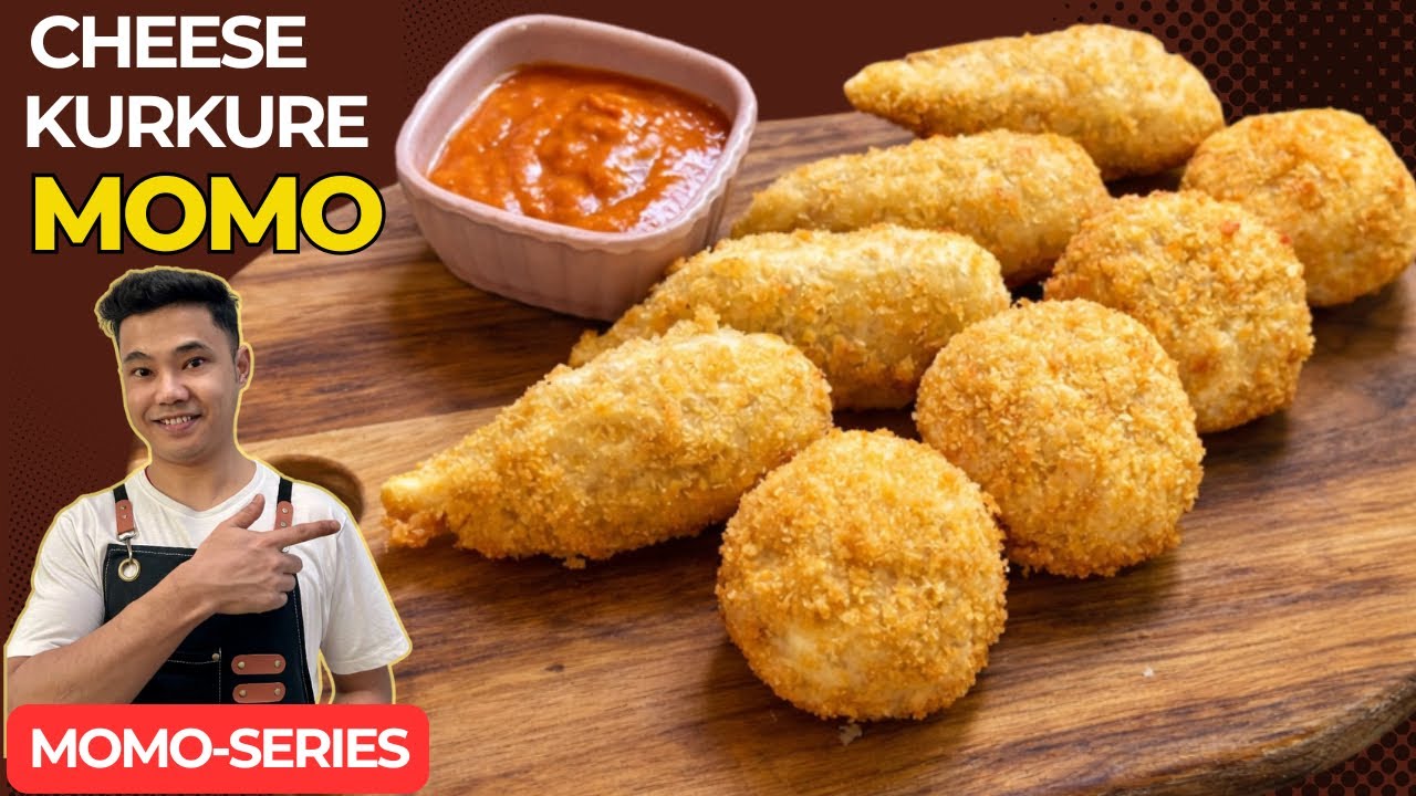 Veg Kurkure Momos 😍 | Aloo Cheese Filling | वेज मोमोस | Nepali Style Veg Momos