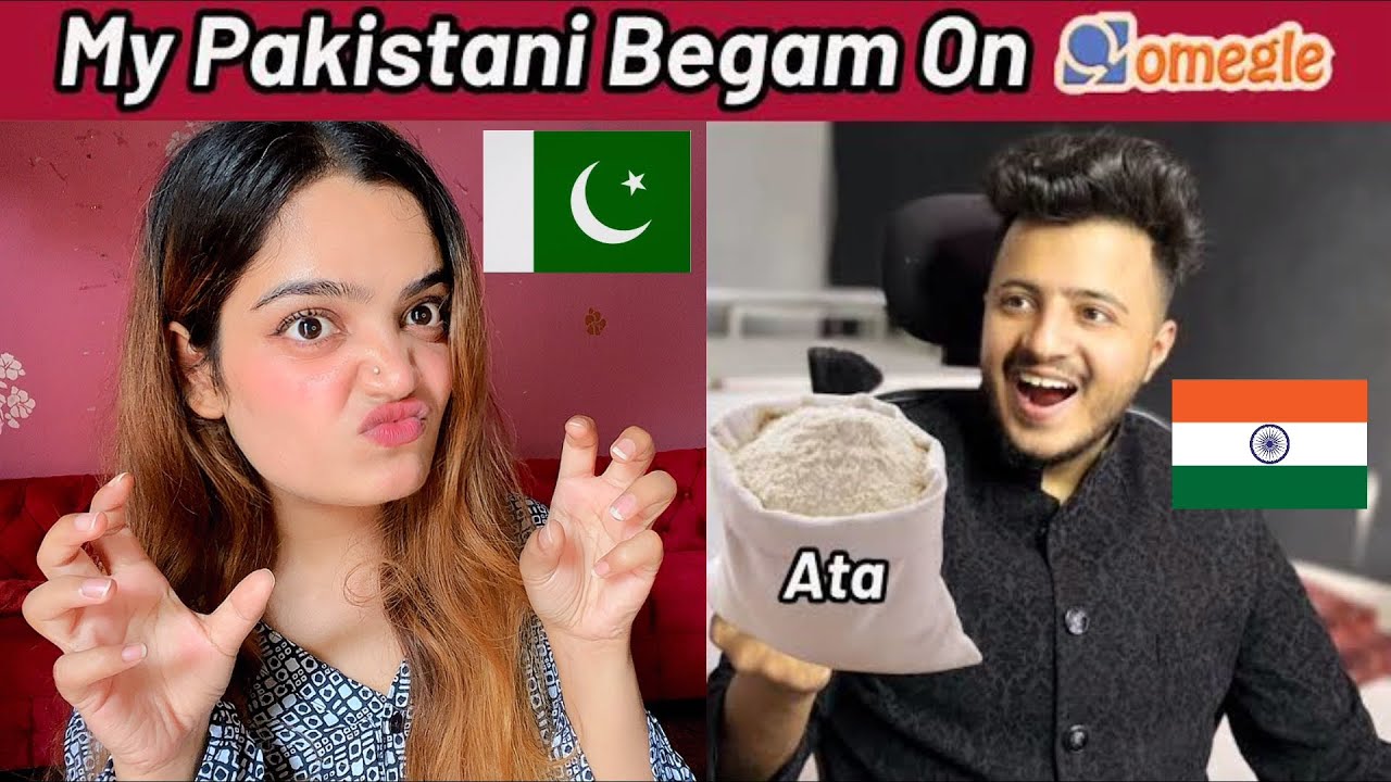 Omegle - My Pakistani Wife - Never Mess With Indians - Pakistan Roast - Omegle India @muditomegle